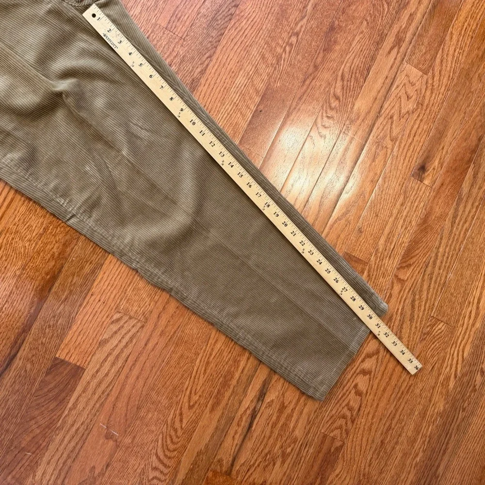 Vintage Polo Ralph Lauren Corduroy Pants Mens 38x30 Brown Pleated Made In USA